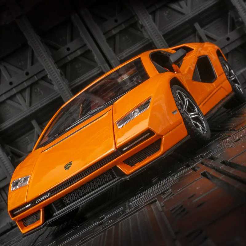 124 Lamborghini LPI800 alloy car model ornaments super running car a childrens toy car with sound and lighting functionsT251023