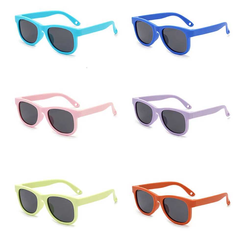 KLASSNUM Newborns Kids Sunglasses Polarized Lens Flexible Frame Baby 024 Months Sun Glasses With Strap Infant Boy Girls ShadesW251023