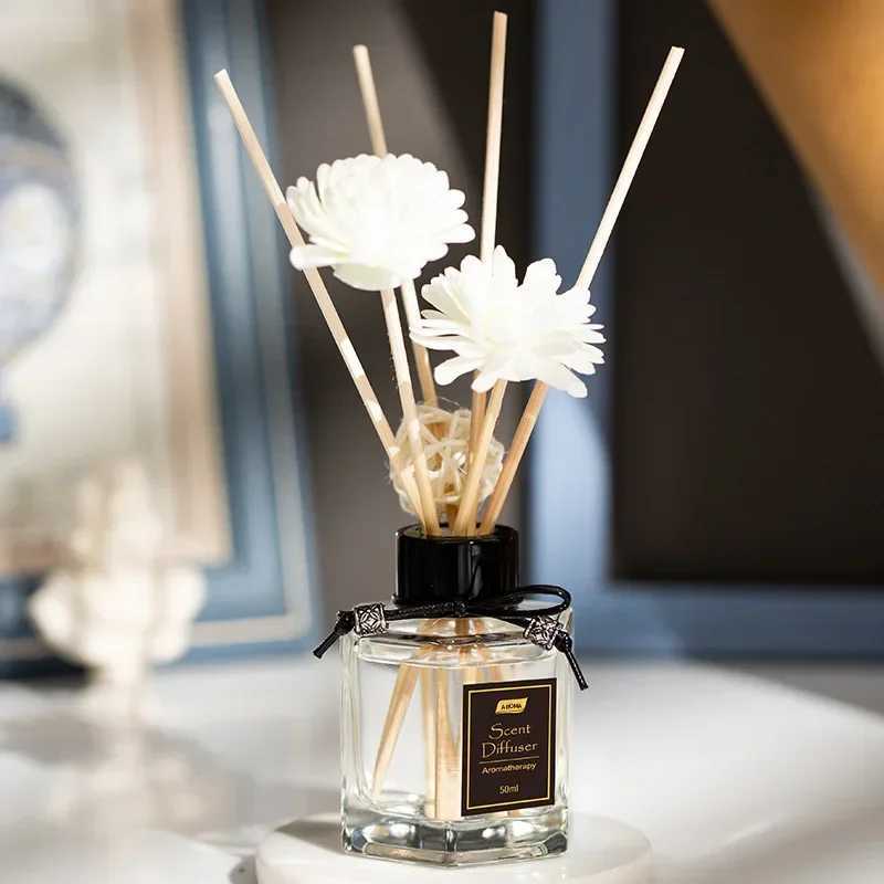 He indoor fireless aratherapy longla rattan aratherapy essential oil air freshener mini car fragrance Y251023