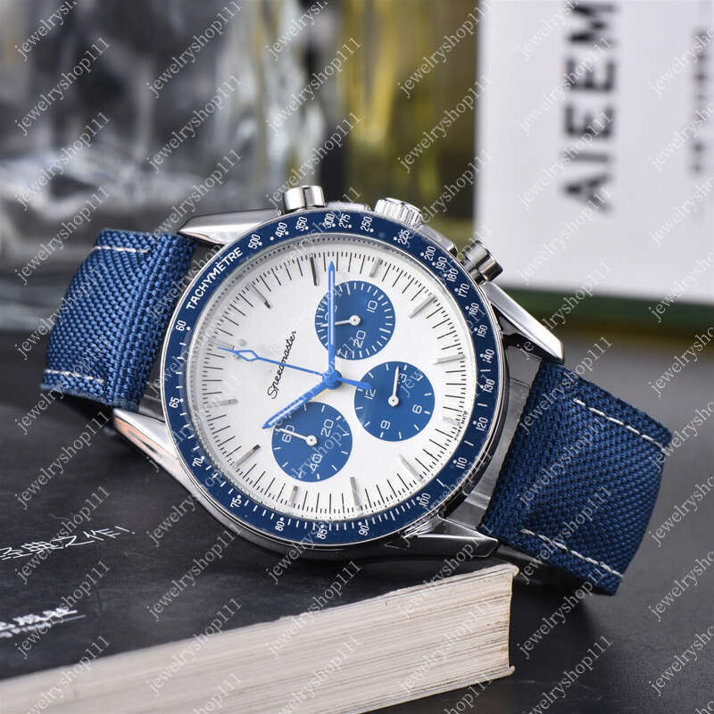 AAAA 2025 Sea Professional speed master Stainless Steel Wrist for Men Mens Watches All Dial Work Quartz top designer Watch Stop watch og300