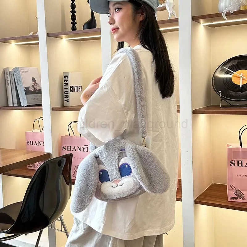 Disney Cartoon Zootopia Judy Hopps Nick Wide Kawaii Doll Backpack Personalized Cartoon Large Capacity Backpack Creative Birthday Gift H251023