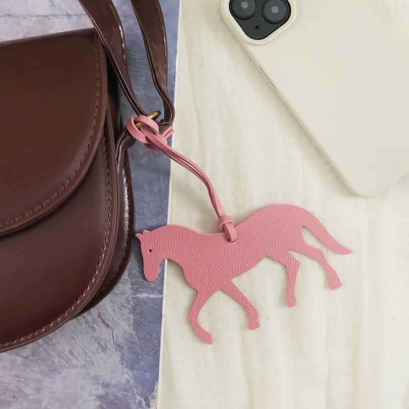 Stallion Pu Leather Bag Pendant Cute Pony Pendant Leather Bag Pendant Accessories Hanging Decoration Z251023