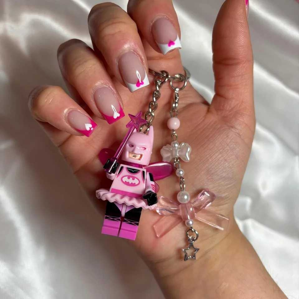 3D Minifigure Keychain Pink Fairy Bat Z251023