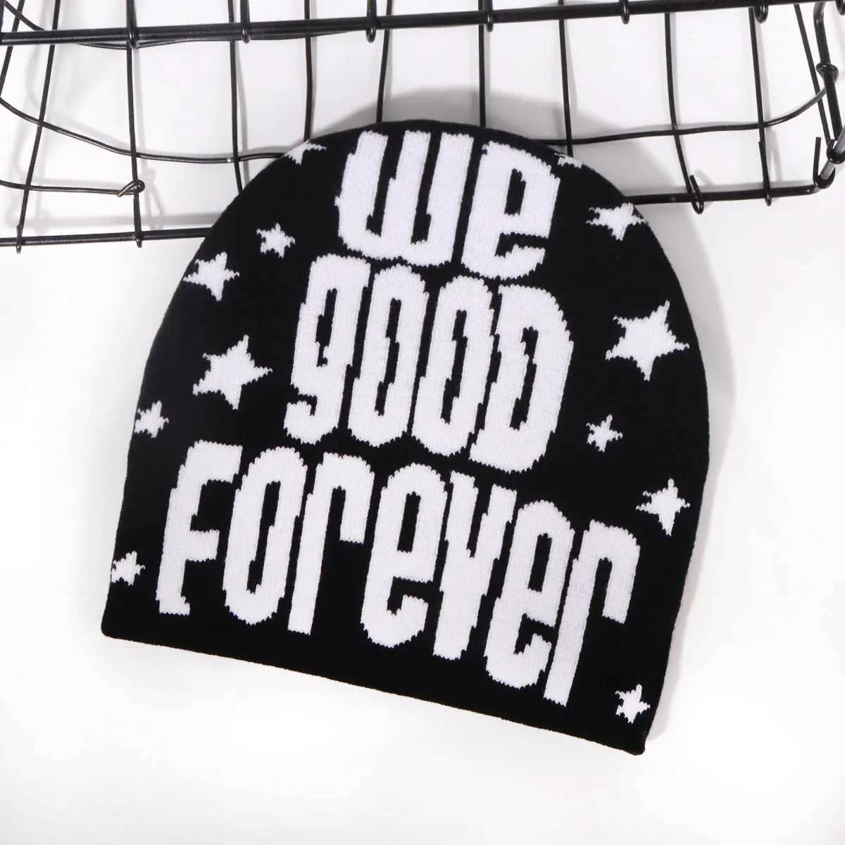 Letter Knitted Hat Winter Warm Beanie Hat Beanie Workwear Hat Men and Women Hip Hop Kanye Female Letter Outdoor FashionXJ251023