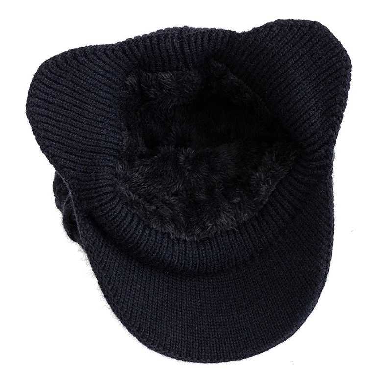 New Unisex Winter Hat Plush Fur Li Warm Earflap Stylish Soft Beanie Hat Outdoor Thick Ski Sports Knitted HatW251023