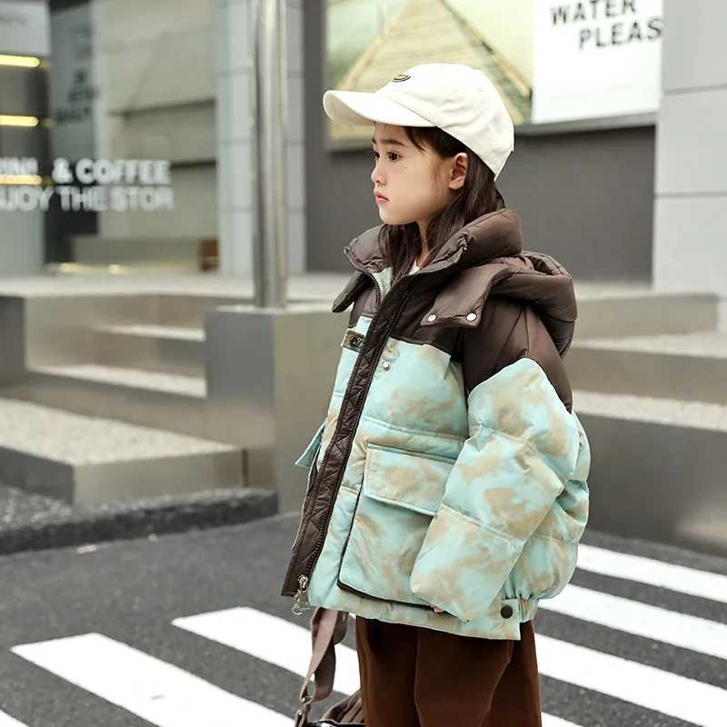 OLEKID 2025 Winter Down Jacket For Girl Hooded Thick Warm Children Girl Down Jacket Coat 310 Years Kids Girl Parkas Outfit Y251023