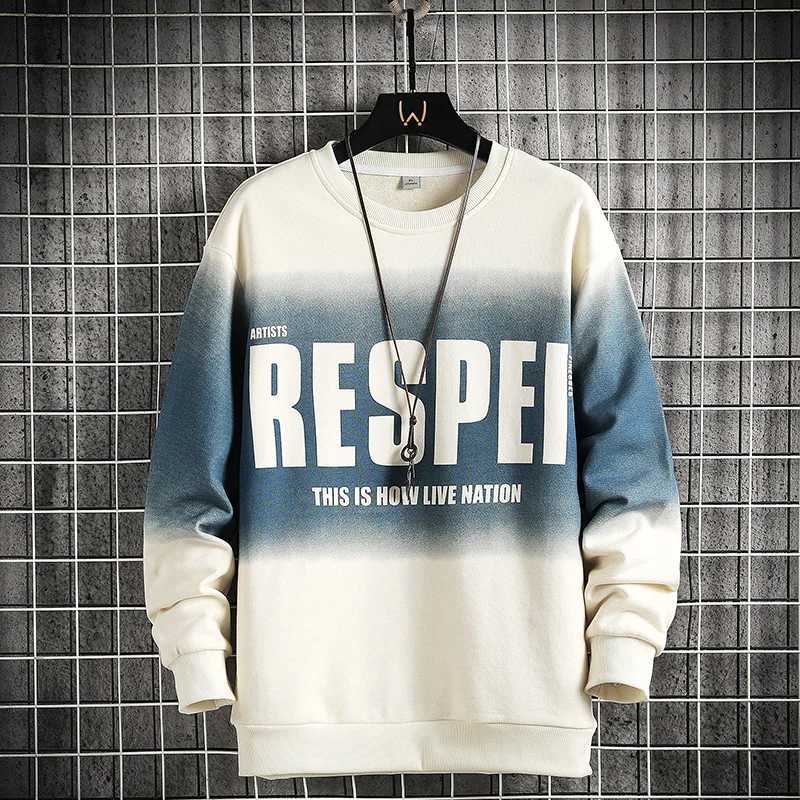 Autumn Spring 2023 Hoodies Sweatshirt For Mens Print Hip Hop Punk Pullover Streetwear Casual Fashion Clothes OverSize 5XLT251023