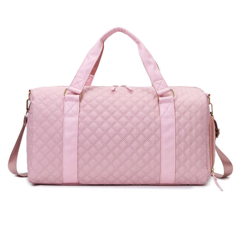 New womens fitness bag luggage bag waterproof dry wet separation multifunctional large capacity short distance travel bag W251023