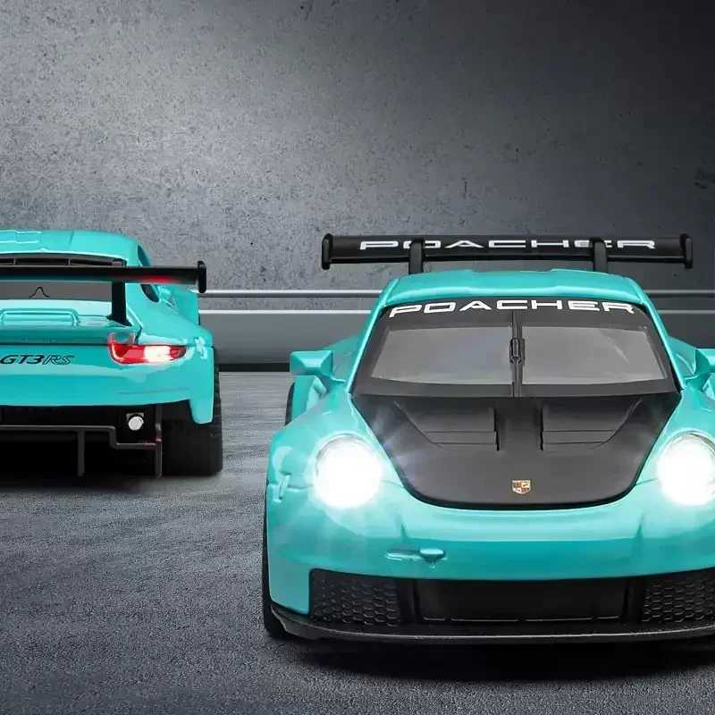 Diecast Miniature Voiture 132 Scale 911 GT3RS Sport Car Model Toy Vehicle Children Boy Birthday Gift Home Decor Car ToyT251023