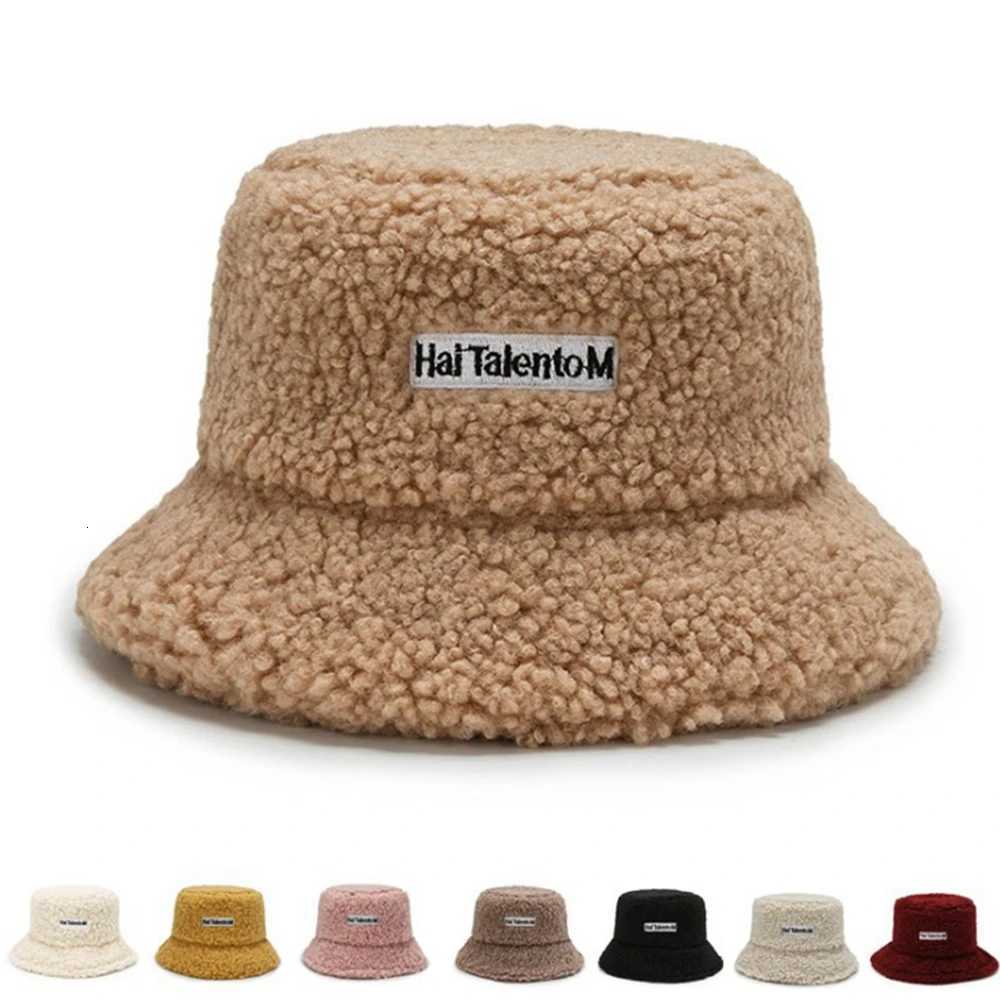 Winter Warm Fece Bucket Hat for Men Wen Cold Resistant Fashion Fisherman Trendy SunshadeW251023