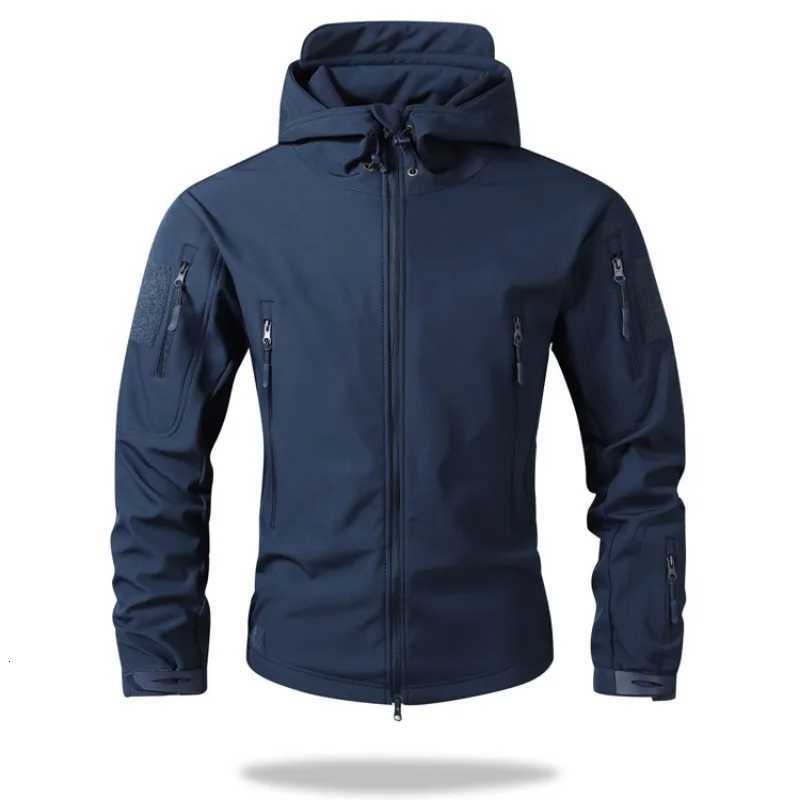 Mens Winter Softshell Waterproof Jackets Male Hoodie Coat Fishing Hiking Camping Climbing Skiing Fashionable Versatile Outdoor W251023