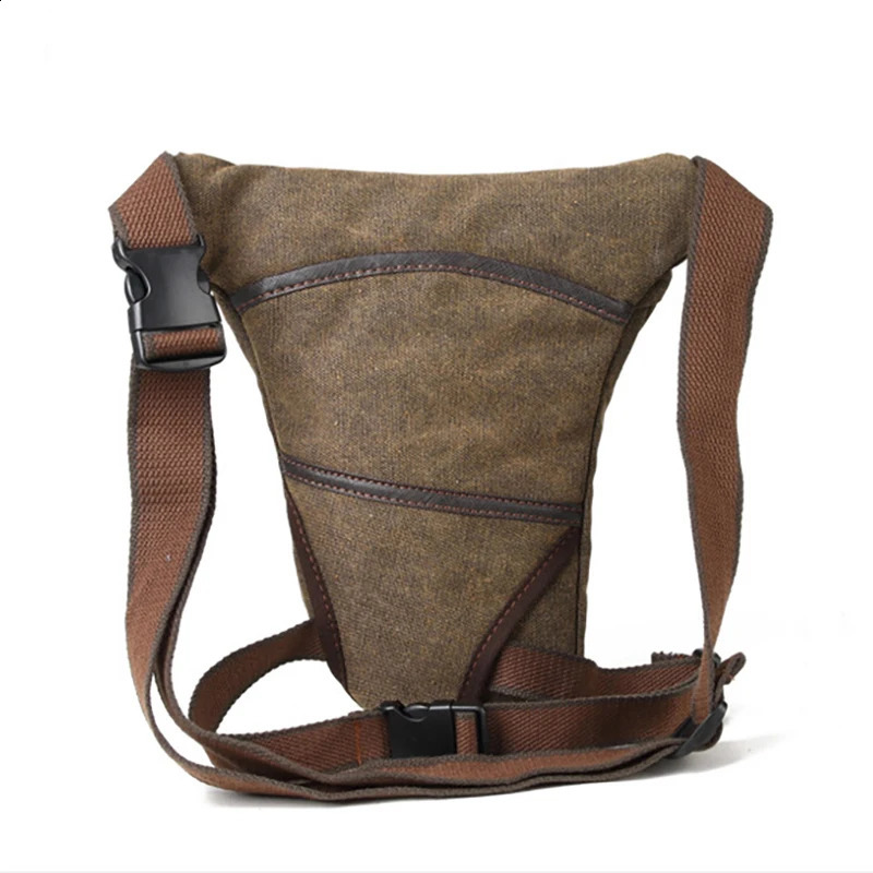 MARKROYAL Men Thigh Fanny Pack Drop Bag Motorcycle Riding Shoulder Pouch Crossbody Nylon Male Hip Bum Belt Leg Waist Bags251023