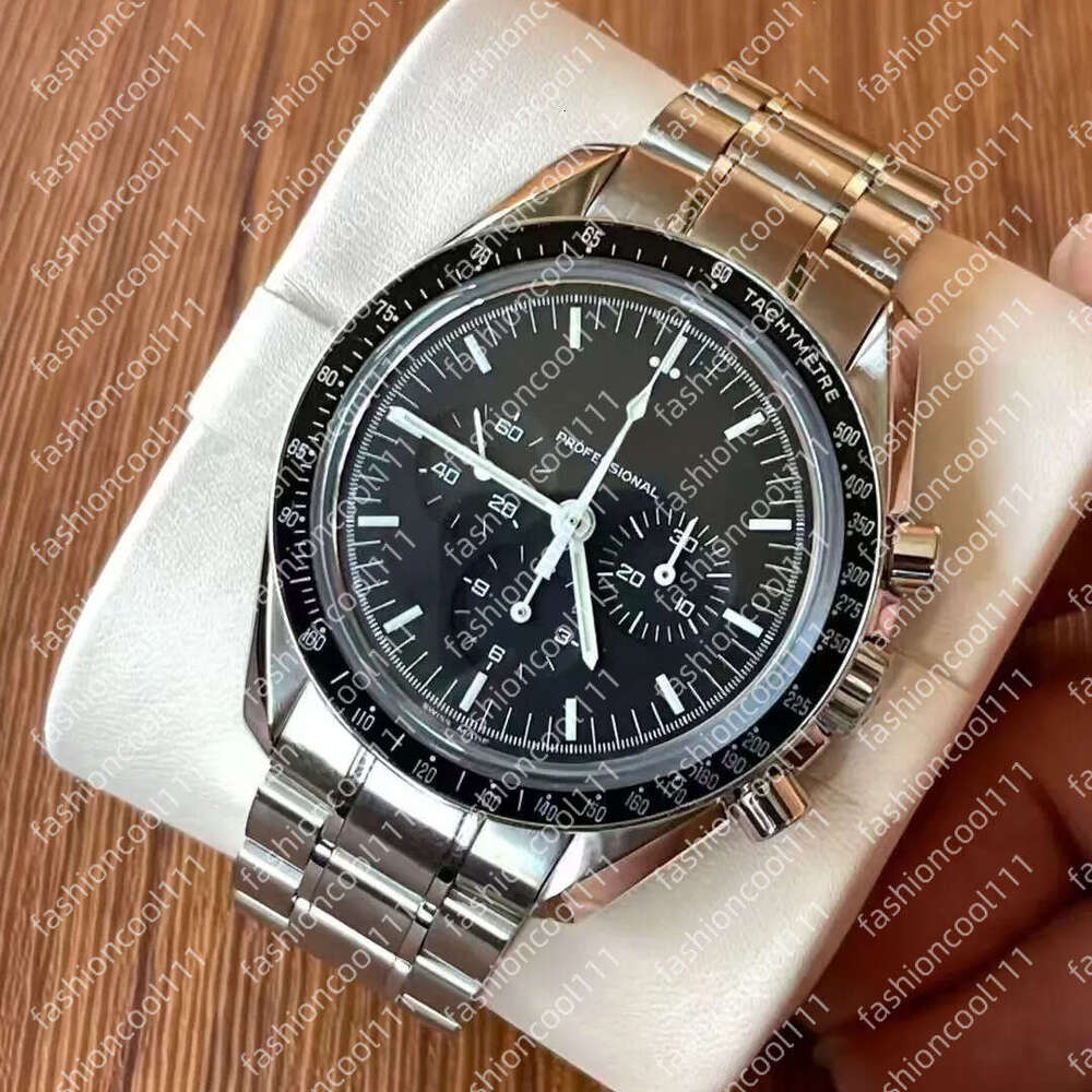 AAAAA Sea 007 Professional Stainless Steel Wrist for Men speed master omego Mens Watches All Dial Work Quartz Watch Stopwatch man og300