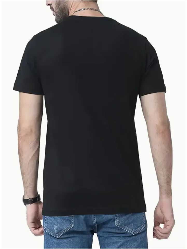 Mens summer fashionable casual loose solid color multicolor optional sports round neck short sleeved Tshirt topXJ251023
