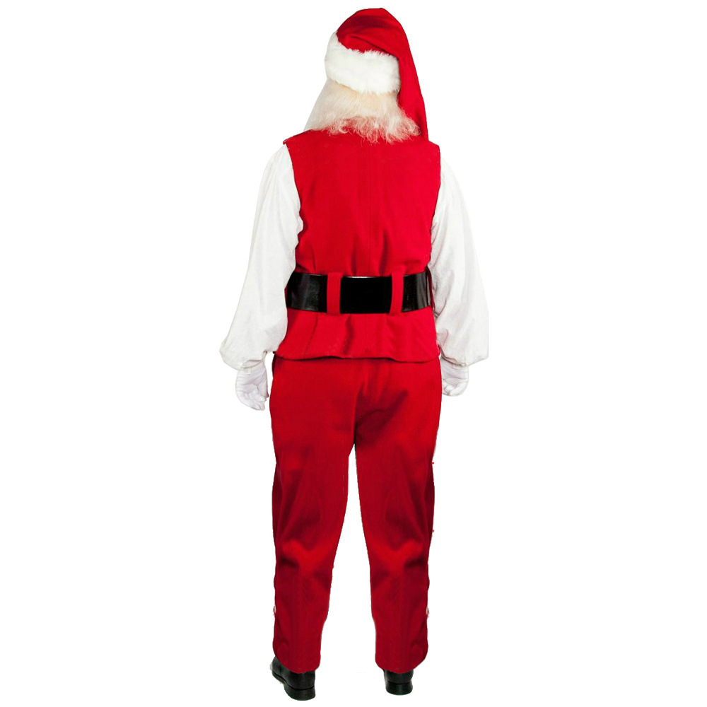 2025 Santa Claus Performance Costume Autumn/Winter New Velvet Set Performance Costume