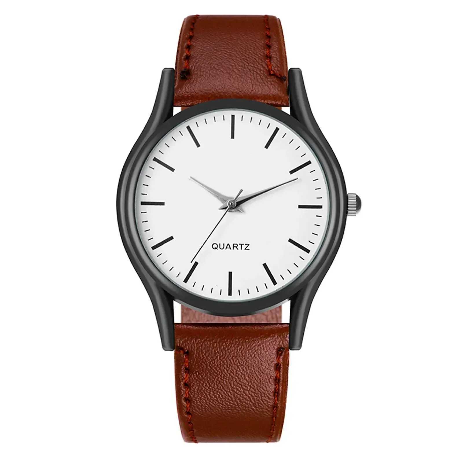 Watches for Men Reloj Hombre Fashion Retro Business Hand Watch Leather Watches Quartz Wristwatch Clock Gift Relogios MasculinoL251023