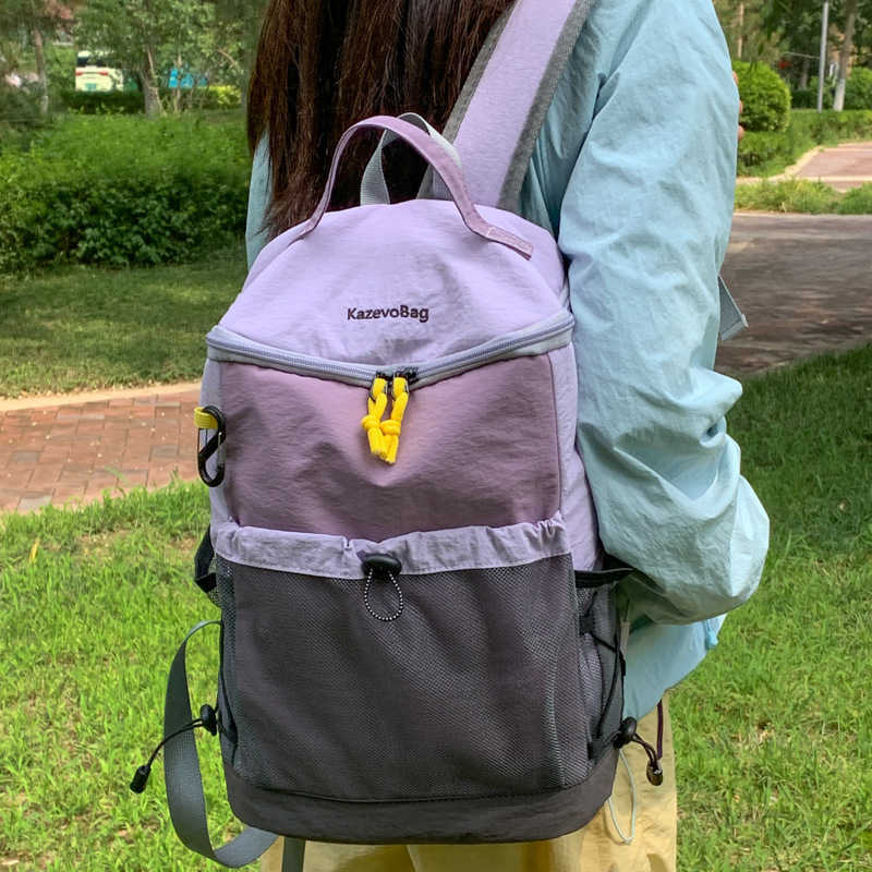 Outdoor Sports Backpack for Men and Women Travel Bag Large Capacity Lightweight Hiking and Climbing Bag Casual Bag W251023