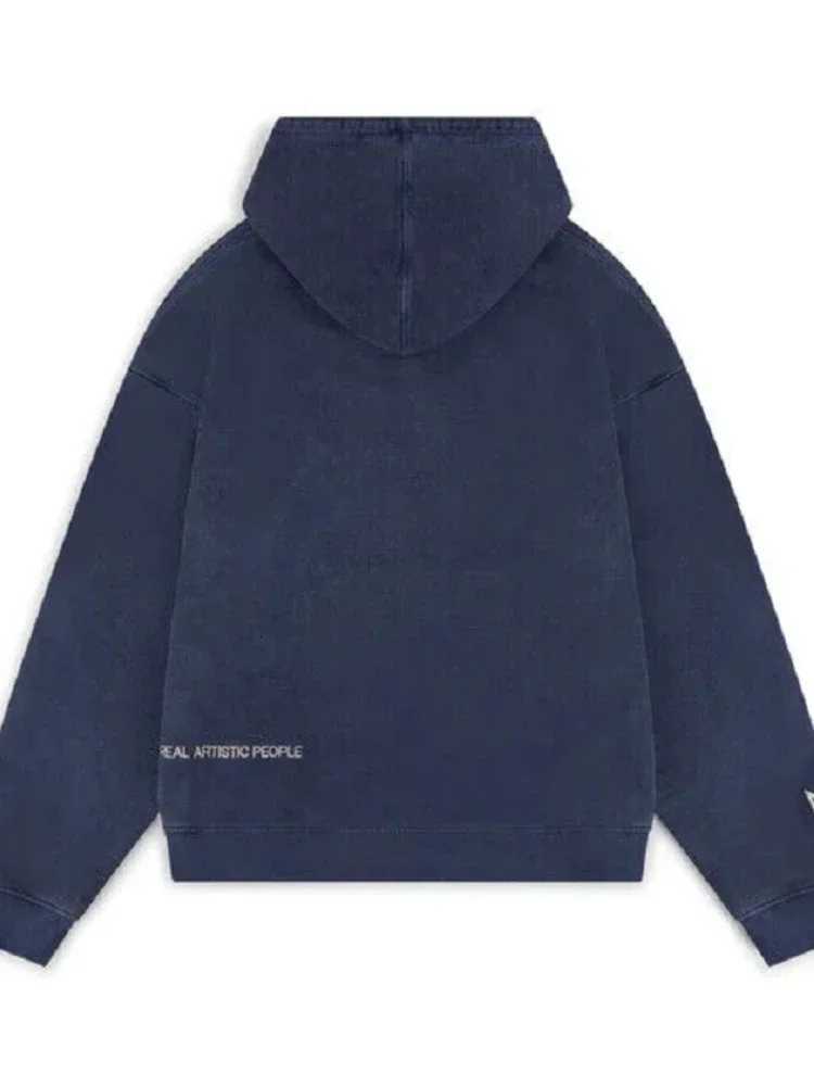 New Trend Retro Letter Pattern Hooded Womens Sweatshirt American Street Personality Autumn Mens and Womens Casual SweatshirtT251023