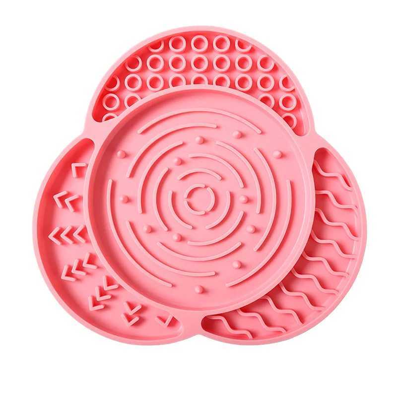 Silicone Slow Feeder Mat for Dogs Cats Dog Feeding Dishes with Suction Cups Antichoking Slow Feeding Pad Pet Supplies Y251023