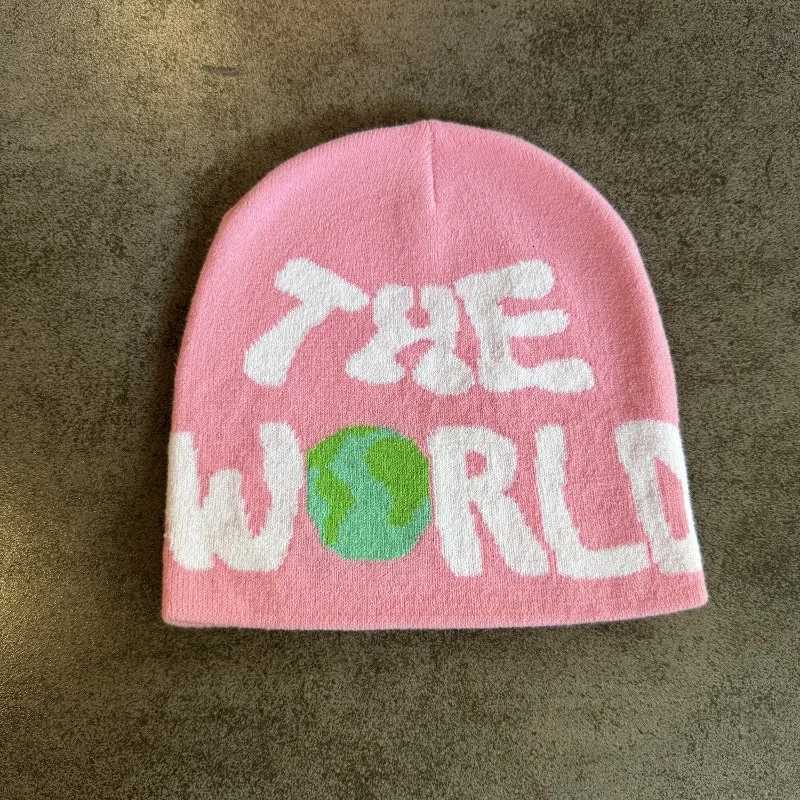 1pc Letter Pattern Beanie CapHipHop Jacquard Unisex Skull HatSuitable for Daily LeisureOutdoor Sports Halloween Fall OutfitXJ251023