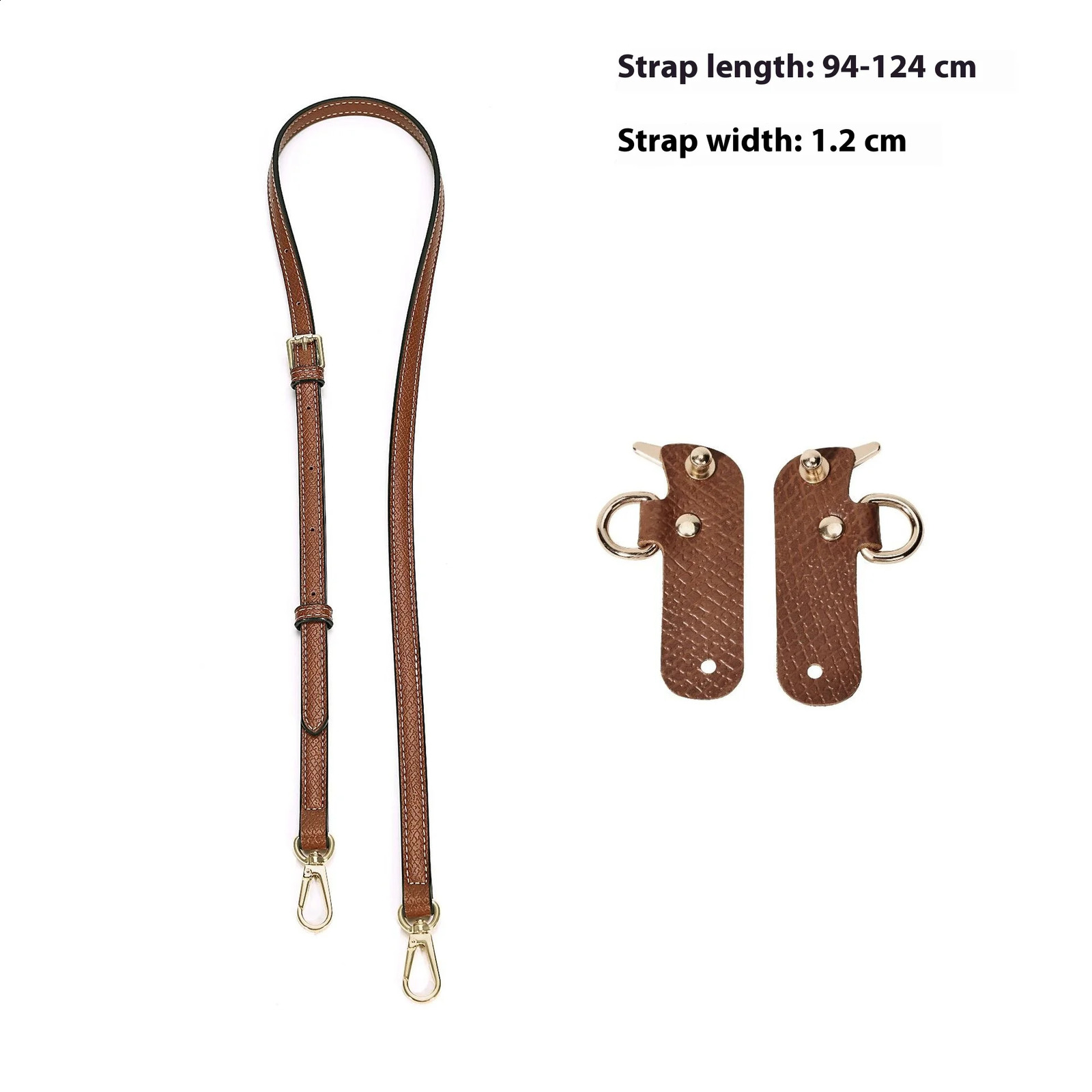Bag Straps Set for LONGCHAMP Mini Bag Leather Accessories DIY Transformation Punch Free Shoulder Crossbody Conversion 251022