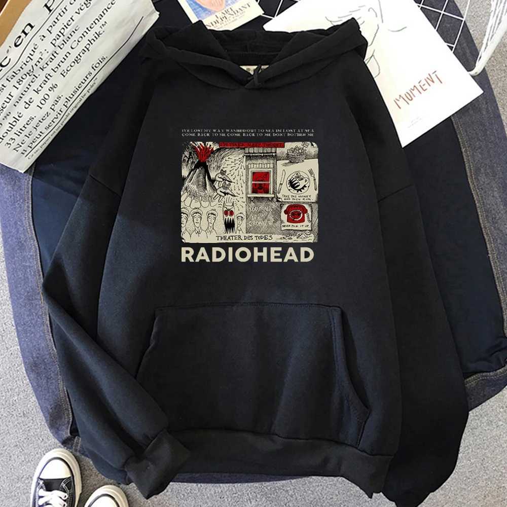 Radiohead Hoodie Mens Classic Long Sleeve Sweatshirts Graphic Tops Printed Clothes Fashion Unisex Sweatshirt Male Cartoon ClothT251023