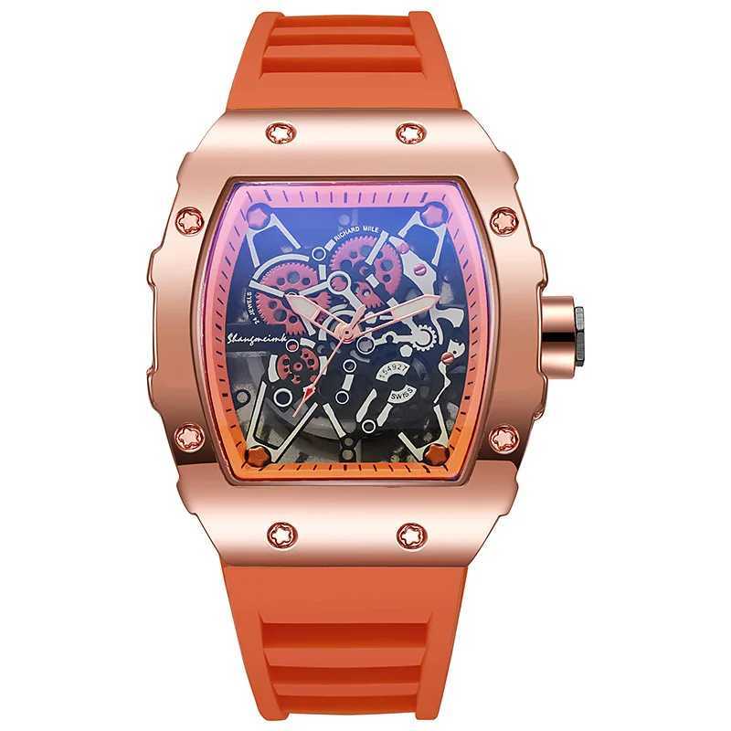 New Fashion Men Luxury Watches For Mens Big Silicone Jelly Casual Quartz Watch For Gifts Relogio Masculino Male Wristwatches HotL251023