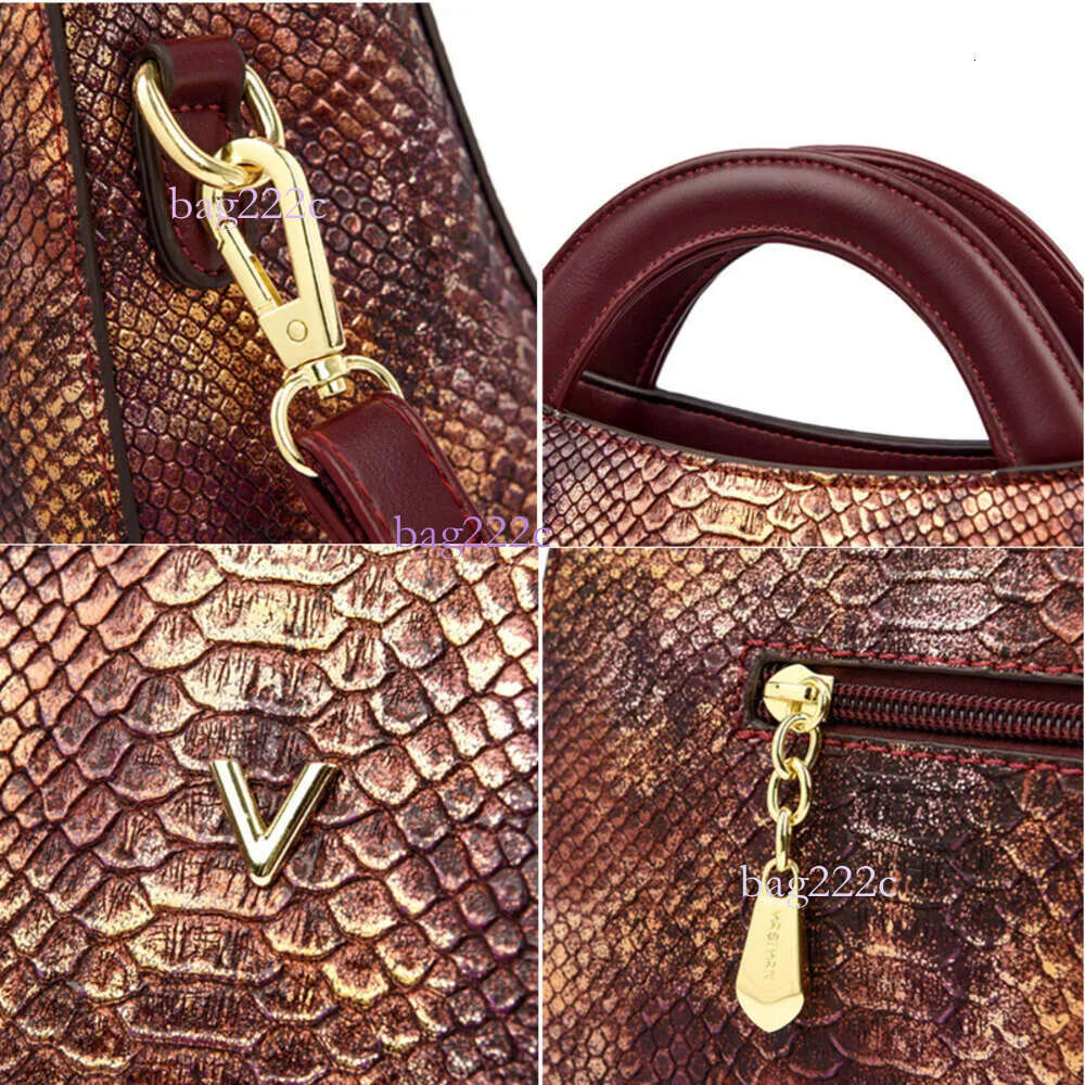 Womens Designer Crocodile Pattern Shoulder PU Leather Brand Woman Crossbody Casual Handbag Bright Colour Bag H6.17#52