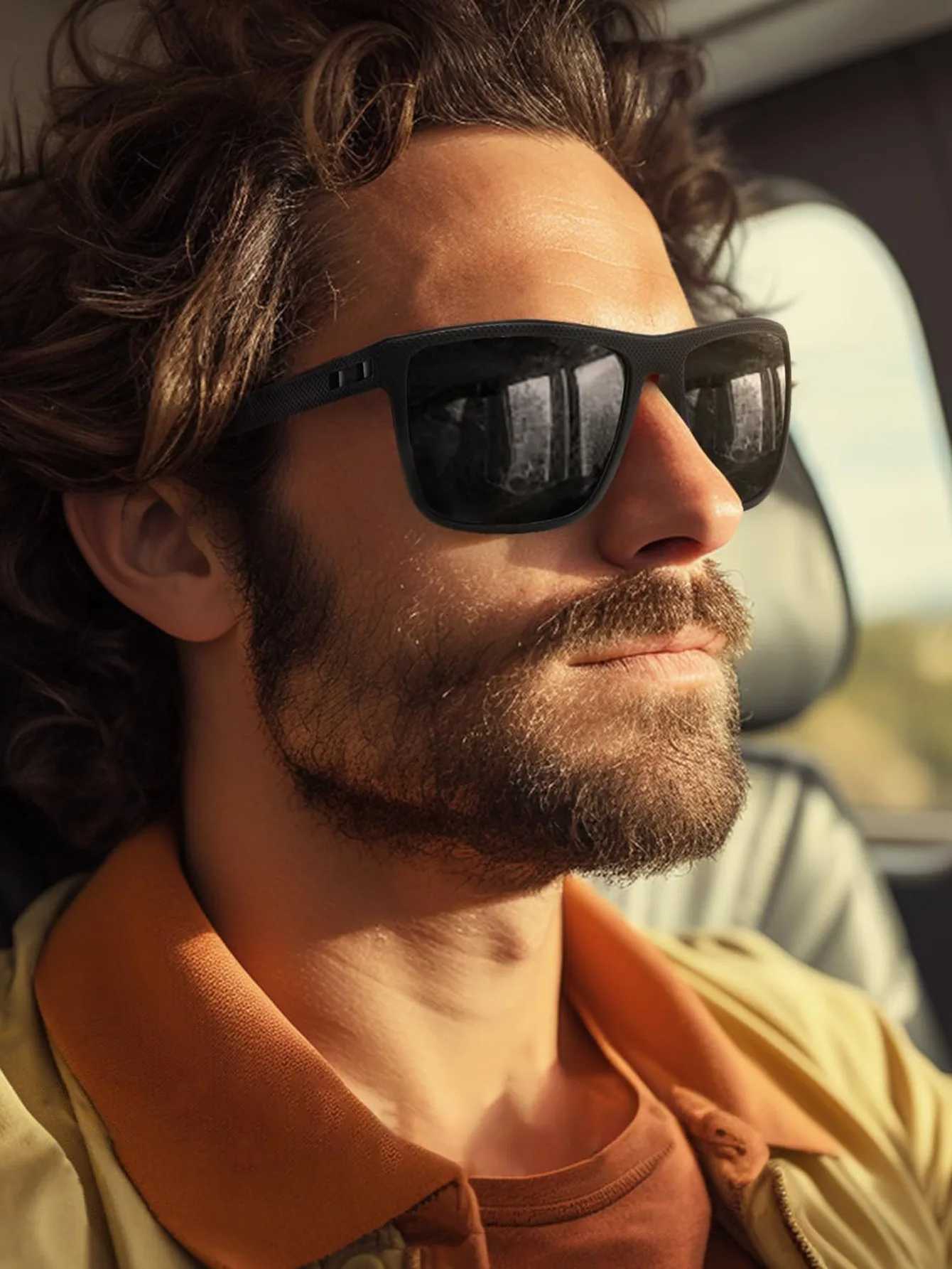 CRIXALIS Vintage Square Polarized Sunglasses for Men Women Retro Trendy Sun Glasses Male Driving Fishing Mirror Shades UV400W251023