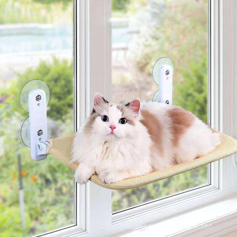designer brand Cat hammock super suction cup swing sun can be removed and washed mattress windowsill glass hanging bed pet supplies