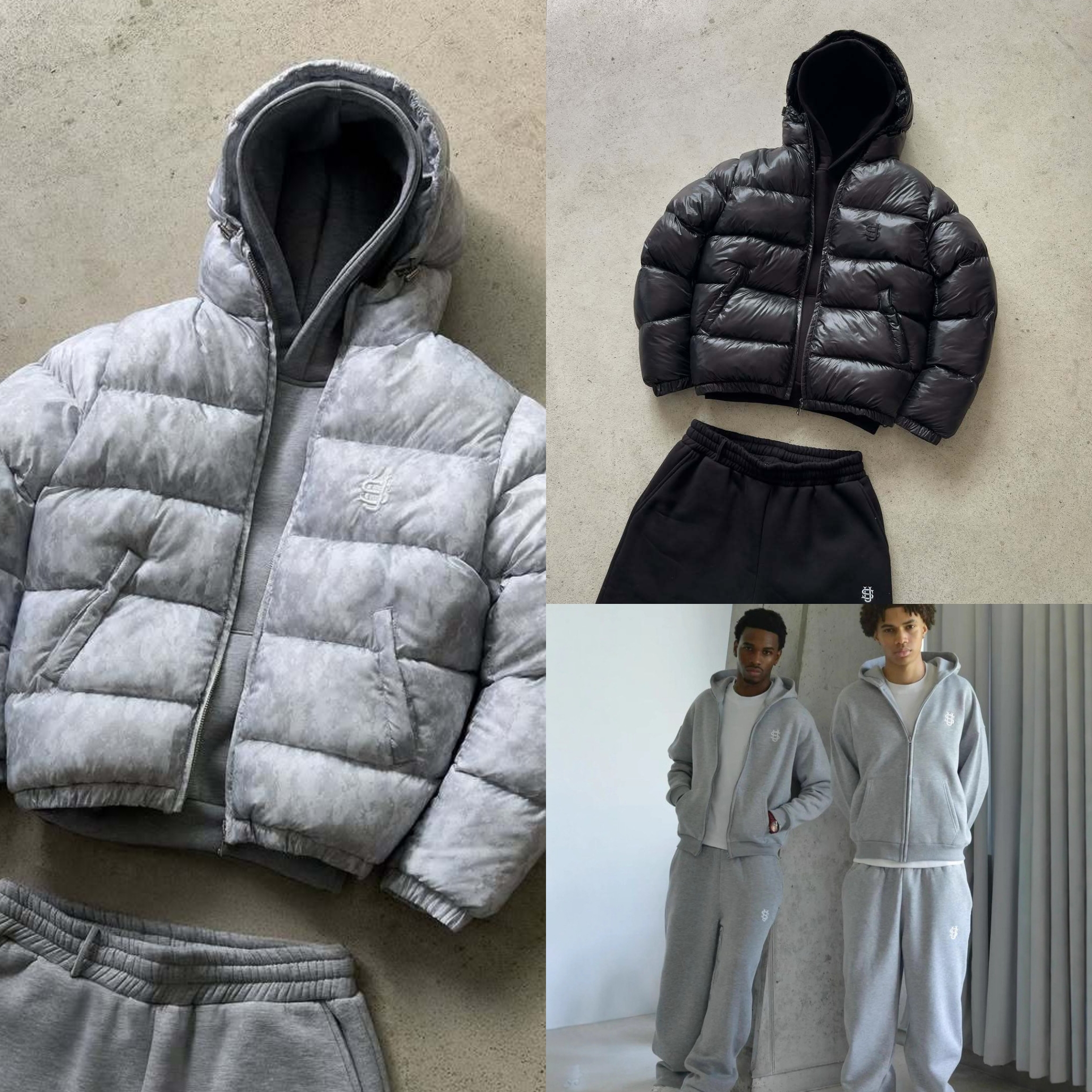 Men's Down 2025 High Street Trendy Streetwear Jacket Men Retro Harajuku Camouflage Parkas Zipper Hoodie Casual Solid Color Warm Coat Women