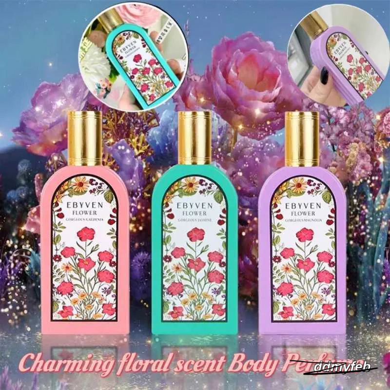 Floral Jasmine Gardenia Perfume For Women - Lasting Fresh, Natural Light Fragrance Deodorant, 30Ml Ddmyfeb