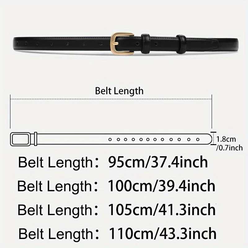 Fashion Ladies Belt Alloy Pin Buckle Belt PU Leather Fashion Simple And Versatile Waist Belt HighQuality StrapXJ251023