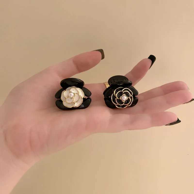 Black wer Mini Hair Cls Elegant Temperament lia Hair Clip Princ Side Clip Wen Girls Fashion Bangs Clips Hairpins Y251023