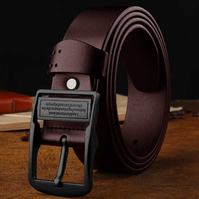 Mens belt suitable for daily commuting gatherings and gift giving easy to match with jeans or casual pants exquisite beltXJ251023