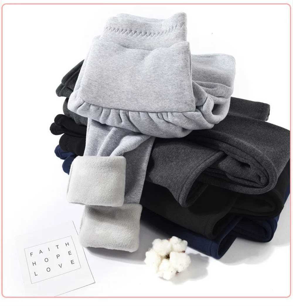 Skirt Leggings Autumn and Winter Fleece Stretchy Warm High Waist Good Elastic Cotton Warm LeggingsT251023