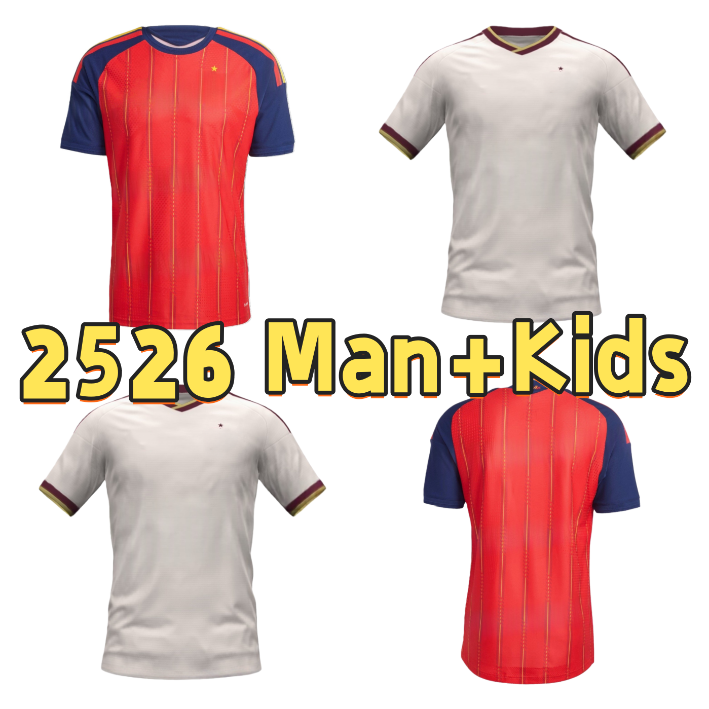 25 26 Spain soccer jerseys PEDRI 2026 World Cup 2027 Espana MORATA CARVAL fans Player football shirt men woman kids kits OLMO FERRAN RODRIGO LaMiNe YAMAL 16-4XL