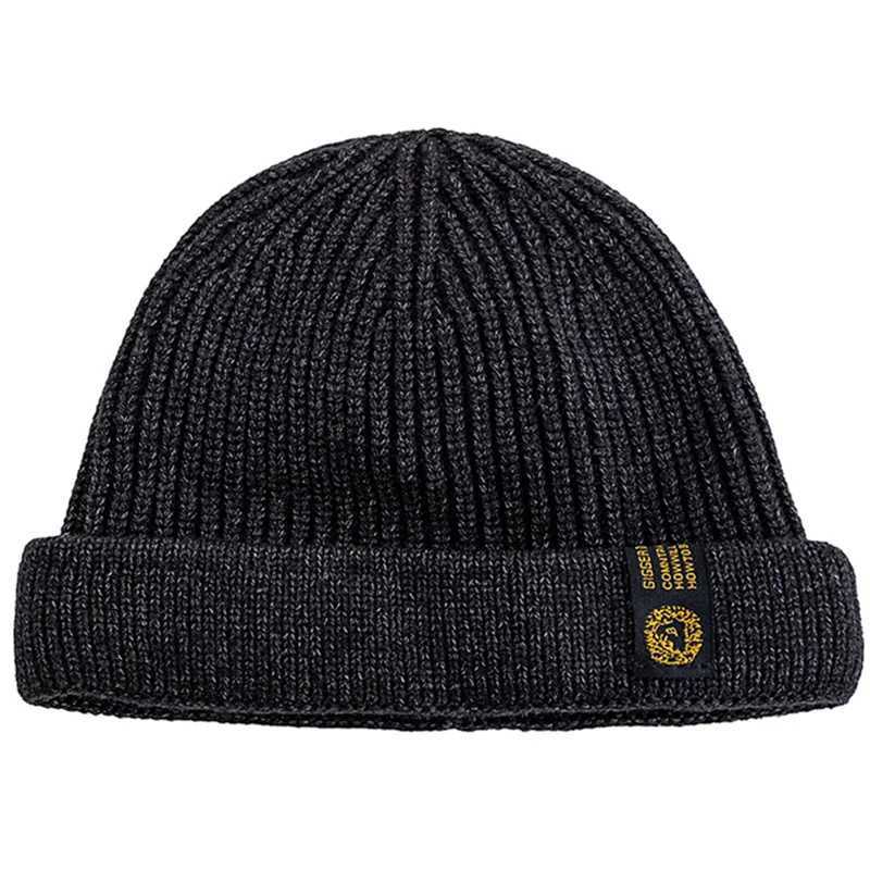 New Men Outdoor Skull Cap Fashion Short Melon Winter Dandy Hats Sailor Style Landlord Hats For Men Autumn Short Beanie CapXJ251023