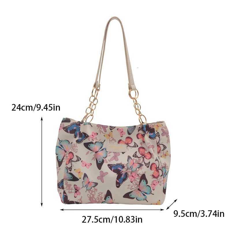 New Womens Bag Nylon Shoulder Bag Animal Printing Large Capacity Tote Bag For Teen Girls GiftL251023