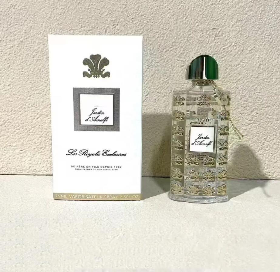 Brand Perfume 75ml White Flowers Sublime Vanille Spice Wood White Amber Cologne Fragrance 2.5oz Man Women Parfumes Spray Cologne long lasting smell good scent ea7