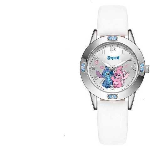Disney cute Stitch Watch Cartoon Lilo Stitch Kawaii Silicone Quartz Watch Anime Peripherals Children Birthday Gifts Toys H250924
