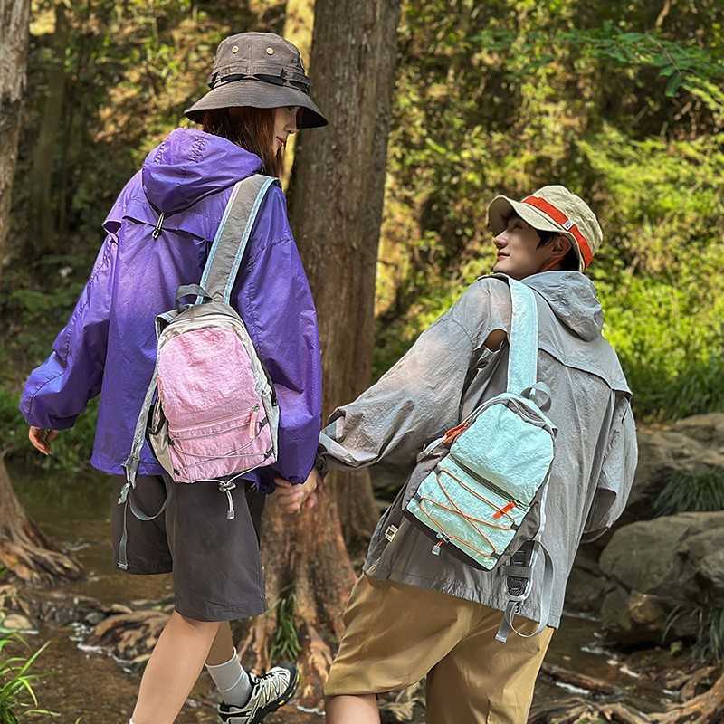 Sports Backpack Korean Style Canvas Bag Outdoor Backpack Mini Backpack Versatile College Student Backpack Casual Travel Bag W251023