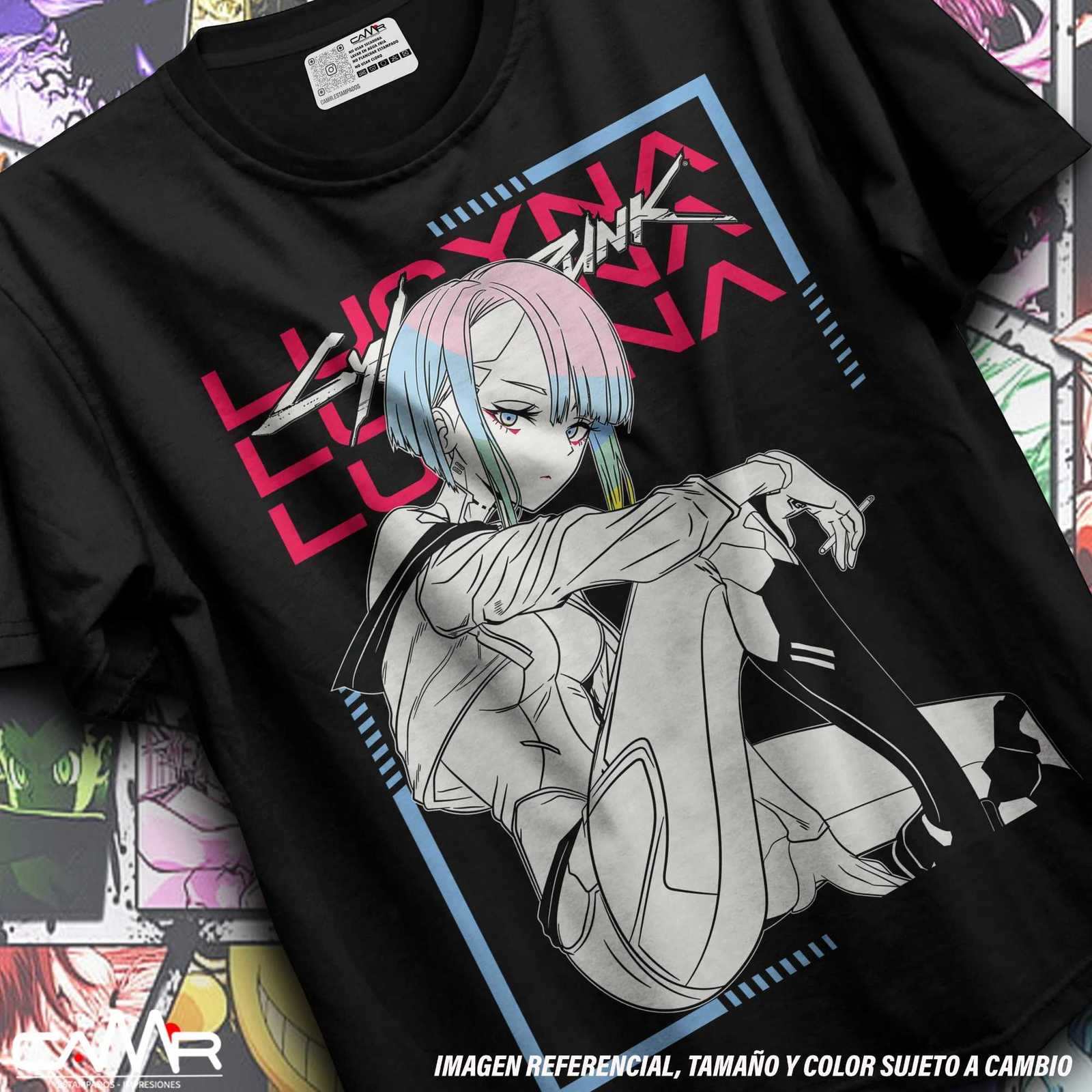 Cyber Edgerunners Shirt TShirt Edge Runners Lucy Men Women Short Sleeve Tee Girl Gift ShirtCasual TShirt Tee All SizeXJ251023