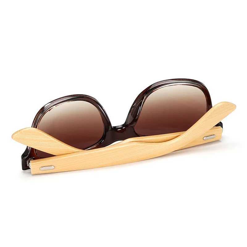 16 color Bamboo Sunglasses Men Wooden Sunglasses Women Brand Designer Mirror Original Wood Sun Glasses retro de sol masculinoW251023