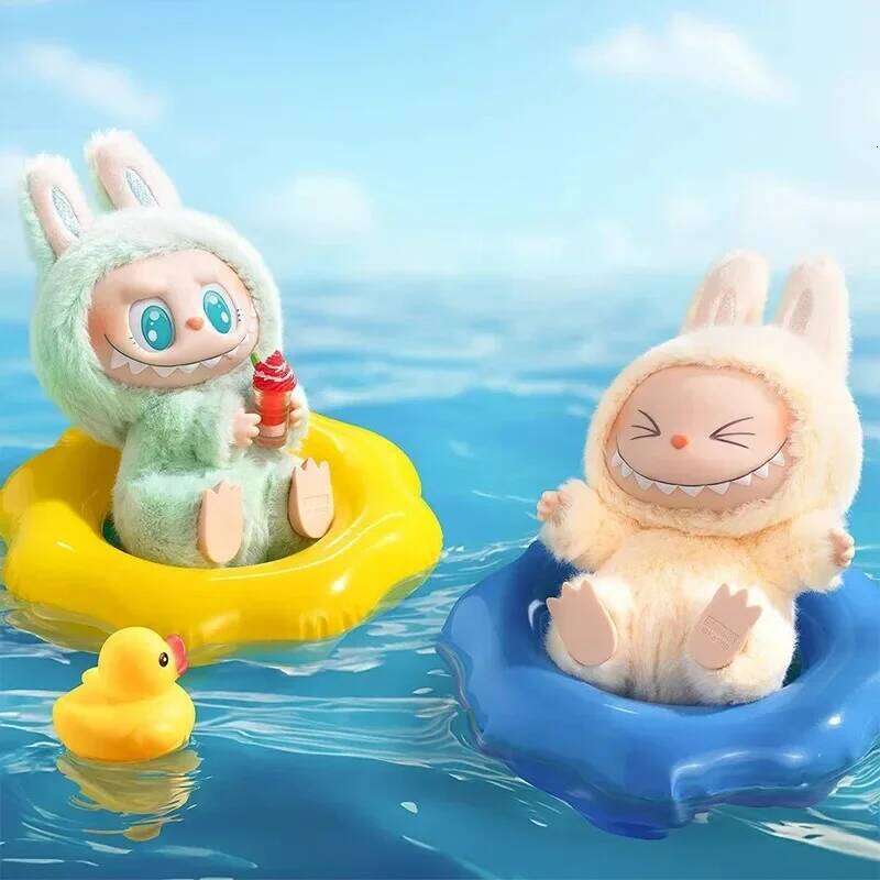 Designer Bags POP MART THE MONSTERS LABUBU - Have Seat Series Vinyl Plush Blind Box Bag Toys Doll Cute Anime Figure Desktop Ornam Free Labubu Pendant 