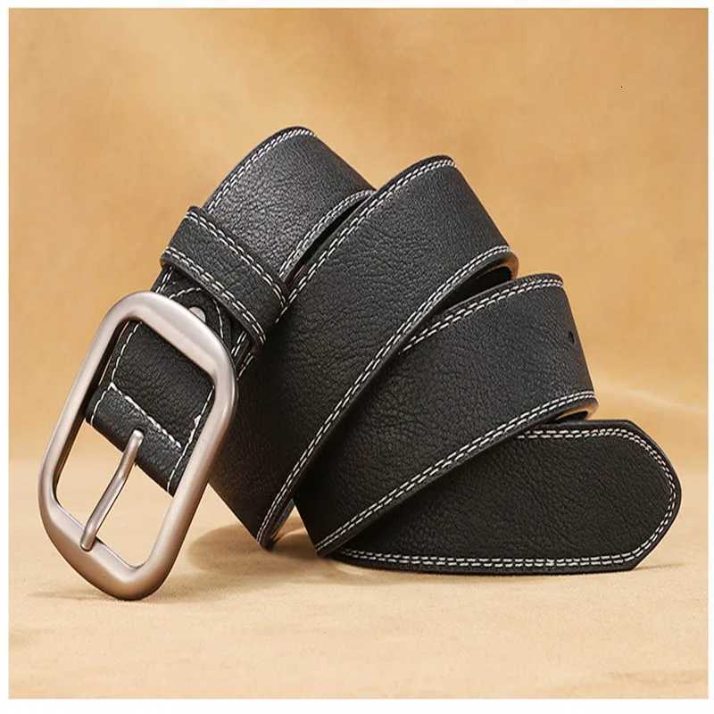 New MENS Metal Belt Pin Buckle PU Leather Jean Belt Casual High Quality Belt for Men PantsXJ251023