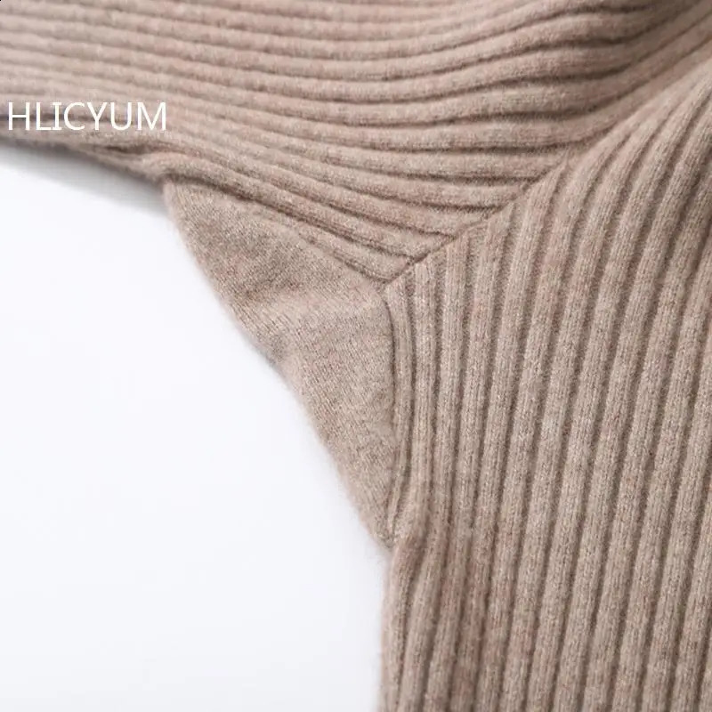 Cashmere Slim Leggings Women High Waist Casual Trousers Knitted Ribbed Thicken Solid Elasticity Thermal AnkleLength Leggins 251022