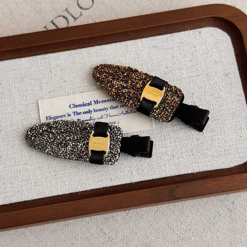 traShimmering LuxuryChic Rhinestone Hair Clip New Arrival Prum Hair Accory HighEnd Fashion Clip Y251023