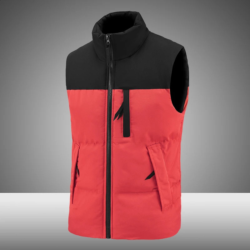 Large Size 8XL Mens Vest Jacket Winter Warm Sleeveless Men Fashion Hooded Casual Thicken Waistcoat Coat 251023