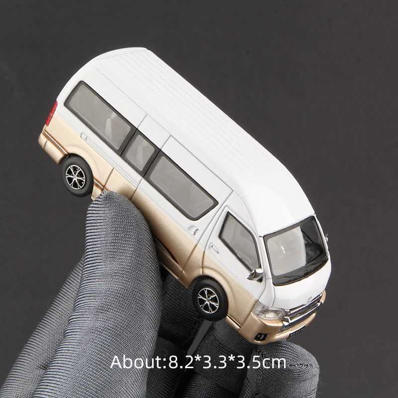 Massdi 164 Toyota Hiace H200 Car Model Alloy Bus Miniature Minibus Diecast Vehicles Toy CollectionT251023